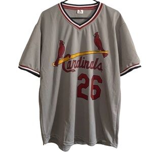 St. Louis Cardinal Baseball Jersey Pena Size XL